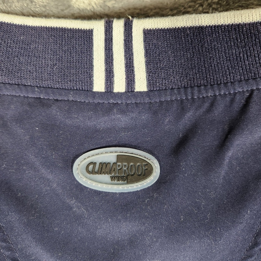 Adidas Climaproof Wind Men's XL Blue Contrast Zip Pockets Longsleeve Pullover - Picture 9 of 11